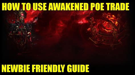 awakened poe trade cheat sheet.